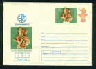 Ubx Bulgaria PSE Stationery 1979 ANTIQUE CERAMIC POTTER, GLOBE Bird DOVE  Philatelic Exhibitions PFILASERDICA Mint/1463 - Piccioni & Colombe