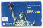 Telecarte Statue Of Liberty (131) Statue De La Liberte Twins Towers New York USA  Phonecard - Landschaften