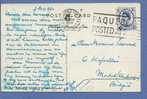 268 Op Kaart "Holland-America Line" Met Stempel SOUTHAMPTON / PAQUEBOT Op 2/11/1960 Naar Belgique - Storia Postale