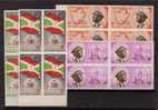 BURUNDI ND MNH** COB 54/57 (4) IMPERFORED DRAPEAUX ROI ROYAUME - Nuevos