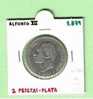 ALFONXO XII  2 PESETAS PLATA MBC 1.879  DL-836 - Other & Unclassified