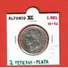 ALFONXO XII  2 PESETAS PLATA MBC 1.882 #18-82  DL-839 - Autres & Non Classés
