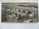 CARTE POSTALE DE FRANCE LE GARD   DEPARTEMENT 30 ENV UZES LE PONT DU GARD POUR AMENER L EAU DE LA SOURCE D'EURE A NIMES - Uzès