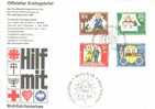 Germany / Berlin - FDC Mi-Nr 295/298 (U300) - Otros & Sin Clasificación