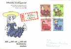 Germany / Berlin - FDC Mi-Nr 322/325 (U304)- - 1948-1970