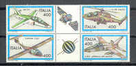 Hélicoptère Avions **  Italie 1566/69 En Bloc De 4 Timbres + 2 Vignettes - Helikopters