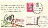 ARGENTINA 1959 - Yvert 591-595 - Annullo Speciale Illustrato -Esposizione Antartica - Events & Gedenkfeiern
