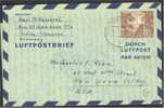 GERMANY BERLIN AIRPOST ENVELOPE 60 PF TO NEW YORK 1952 - Otros & Sin Clasificación