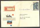 GERMANY, SAARE 50 F SINGLE FRANKING, R-COVER 1950 - Sonstige & Ohne Zuordnung