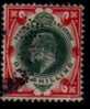 GREAT BRITAIN   Scott: # 138a  F-VF USED Perfin - Used Stamps