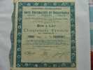 SCRIPOPHILIE COLLECTIONNEURS D'ACTIONS /TITRES De BOURSE PERIMES ARTS DECORATIFFS & INDUSTRIELS MODERN 1925 50 F PORTEUR - Industrial