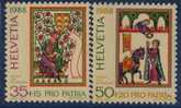 PIA - SVI - 1988 - Pro Patria : 700 Ans D´ Art Et De Culture   - (Yv 1300-03) - Unused Stamps