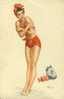 PIN-UPS - Maillot Rouge - Pin-Ups