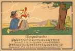 FOLKLORE - Barré Dayez N° 1385Z - Paroles Et Musique - Rossignolet Du Bois - Série Rondes Enfantines Paroles Au Verso - Musica
