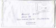 GOOD Postal Cover SPAIN - ESTONIA 2007 - Postage Paid Sevilla - Cartas & Documentos