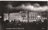 CP - PHOTO - BUCKINGHAM PALACE BY NIGHT - LONDON - R. F. 38 - - Buckingham Palace