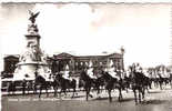 CP - PHOTO - HORSE GUARDS NEAR BUCKINGHAM PALACE - LONDON - R. F. 3 - TRES ANIMEE - - Buckingham Palace