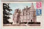 18 VOUZERON 1949 CHATEAU COTE NORD OUEST COLORISE ¤ MAQUAIRE 7 / VOYAGEE  ¤ CHER ¤C9134 - Vouzeron