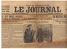 LE JOURNAL 4 Décembre 1918 - Eupen - Emprunt - Marcel Arnac - Conférence De Londres ... - Testi Generali