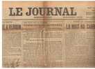 Le Journal 7 Mars 1916 - Verdun - Attaque Près De Maisons De Champagne - Lyautey ... - Algemene Informatie
