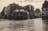 CRUE DE LA SEINE PARIS Grenelle Carrefour Violet 28 Janvier 1910 Cpa Animée - Inondations