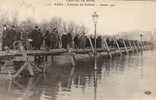 CRUE DE LA SEINE PARIS Esplanade Des Invalides Janvier 1910 - Inondations