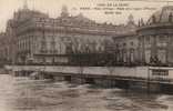 CRUE DE LA SEINE PARIS Palais D'Orsay Palais De La Légion D'Honneur Janvier 1910 Cpa Animée - Überschwemmungen