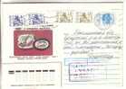 GOOD RUSSIA Postal Cover Sendet 1993 - Good Stamped (10) - Lettres & Documents