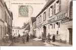 LA BAZOCHE -GOUET GRANDE RUE ET L'HOTEL DU LION D'OR REF 1745 - Restaurants