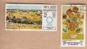 Umm Al Qwain : 2 Timbres VAN GOGH - Impressionisme