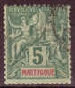 MARTINIQUE - 1892 - YT N° 34  Oblitéré   TB - Gebraucht