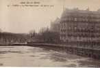 CRUE DE LA SEINE PARIS Le Pont Saint Louis 28 Janvier 1910 - Inondations