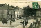 55 REVIGNY Place De La Gare Hôtel Et Café De L'Est  TOP  1916 - Revigny Sur Ornain
