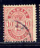 Denmark, Yvert No 36a - Usati