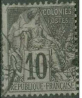 FRANCE COLONIES..1881/86..Michel # 49...used. - Usados