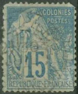 FRANCE COLONIES..1881/86..Michel # 50...used. - Usati