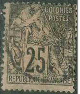 FRANCE COLONIES..1881/86..Michel # 52...used. - Gebruikt