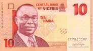 NIGERIA  10 Naira  Daté De 2006   NOUVEAU    ***** BILLET  NEUF ***** - Nigeria