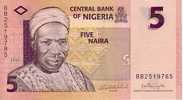 NIGERIA  5 Naira   Daté De 2006   NOUVEAU    ***** BILLET  NEUF ***** - Nigeria