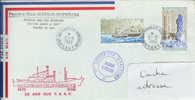 1992  N° 95; 96- KERGUELEN- MARION DUFRESNE 10 Ans Aux TAAF - Covers & Documents