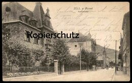 ALTE POSTKARTE ZELL MOSEL KREISHAUS 1919 AK Ansichtskarte Cpa Postcard - Zell