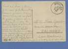 Postkaart Met Stempel NIVELLES Op 29/8/1939 (Mobilisatie) - Covers & Documents