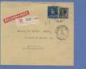 320+401 Op Aangetekende Brief Met Stempel ELSENE - 1931-1934 Chepi