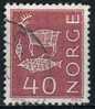 PIA - NOR - 1962-65 - Renna , Trappola E Pesce - (Yv 442) - Used Stamps