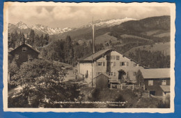 Österreich; Kleinwalsertal; Grenzwirtshaus Walserschanz; 1936 - Kleinwalsertal