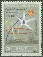 MACAO..1958..Michel # 414...MNH. - Neufs