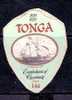 Tonga 1976 14s Odd Shaped, Die Cut Ship, Christianity  # 2042 - Tonga (1970-...)
