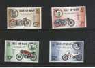 ILES MAN  N°51/54 ** Motos - Motorbikes