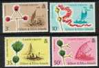 GILBERT & ELLICE ISLANDS  CANOES  SET OF 4 SG?  MINT SPECIAL PRICE !!! READ DESCRIPTION - Îles Gilbert Et Ellice (...-1979)