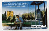 {49119} Télécarte " 1 Télécarte , 1 Cabine , Vous êtes Chez Vous " (c) 120U. - Telekom-Betreiber